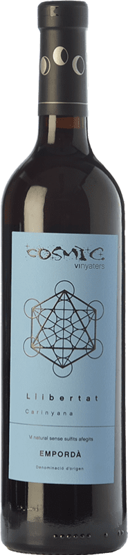19,95 € Kostenloser Versand | Rotwein Còsmic Llibertat Jung D.O. Empordà Katalonien Spanien Carignan Ökologisch Flasche 75 cl
