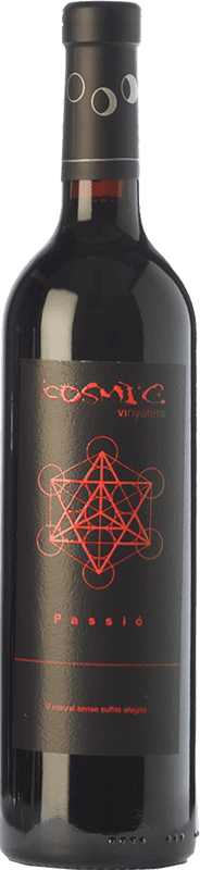 19,95 € Free Shipping | Red wine Còsmic Passió Young Spain Marcelan Organic Bottle 75 cl