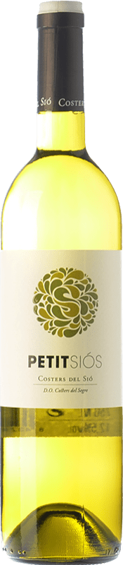 7,95 € Free Shipping | White wine Costers del Sió Petit Siós Blanc D.O. Costers del Segre Catalonia Spain Chardonnay, Sauvignon White, Muscatel Small Grain Bottle 75 cl