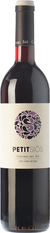 7,95 € Envío gratis | Vino Tinto Costers del Sió Petit Siós Joven D.O. Costers del Segre Cataluña España Tempranillo, Garnacha, Cabernet Sauvignon Botella 75 cl