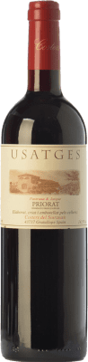 33,95 € Free Shipping | Red wine Costers del Siurana Usatges Aged D.O.Ca. Priorat Catalonia Spain Tempranillo, Merlot, Syrah, Grenache, Cabernet Sauvignon, Carignan Bottle 75 cl