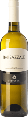 12,95 € Envío gratis | Vino blanco Cottanera Barbazzale Bianco D.O.C. Etna Sicilia Italia Viognier, Catarratto Botella 75 cl