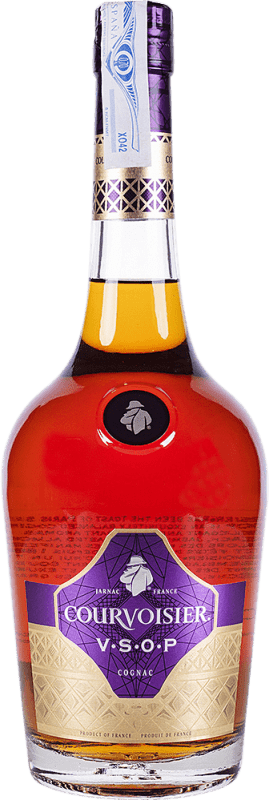 53,95 € Spedizione Gratuita | Cognac Courvoisier Very Superior Old Pale VSOP A.O.C. Cognac Francia Bottiglia 70 cl