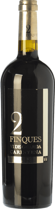 24,95 € Бесплатная доставка | Красное вино Covilalba 2 Finques старения D.O. Terra Alta Каталония Испания Carignan бутылка 75 cl