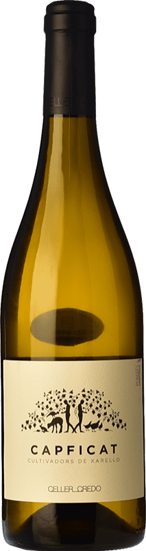 28,95 € Free Shipping | White wine Credo Capficat Aged D.O. Penedès Catalonia Spain Xarel·lo Bottle 75 cl