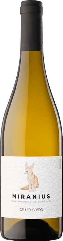 14,95 € Envoi gratuit | Vin blanc Credo Miranius D.O. Penedès Catalogne Espagne Macabeo, Xarel·lo Bouteille 75 cl