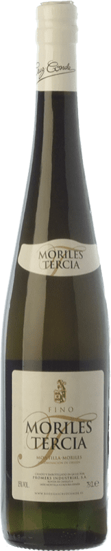 16,95 € Kostenloser Versand | Likörwein Cruz Conde Tercia Fino D.O. Montilla-Moriles Andalusien Spanien Pedro Ximénez Flasche 75 cl
