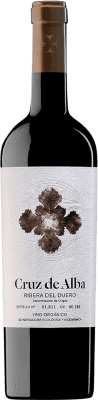 21,95 € Free Shipping | Red wine Cruz de Alba Aged D.O. Ribera del Duero Castilla y León Spain Tempranillo Bottle 75 cl
