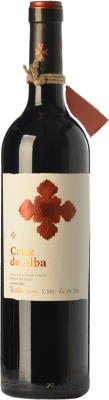 24,95 € Spedizione Gratuita | Vino rosso Cruz de Alba Crianza D.O. Ribera del Duero Castilla y León Spagna Tempranillo Biologico Bottiglia 75 cl
