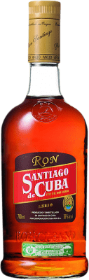 14,95 € 免费送货 | 朗姆酒 Cuba Ron Santiago de Añejo 古巴 瓶子 70 cl