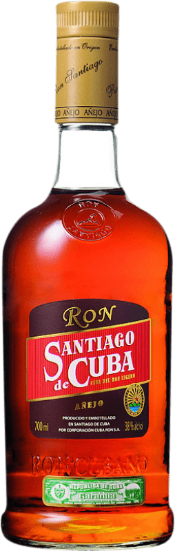 14,95 € Free Shipping | Rum Cuba Ron Santiago de Cuba Añejo — Aged Cuba 70 cl