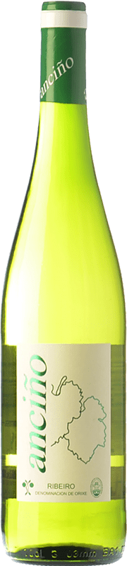 4,95 € Free Shipping | White wine Cunqueiro Anciño Young D.O. Ribeiro Galicia Spain Torrontés, Palomino Fino Bottle 75 cl