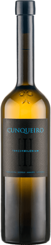 17,95 € Free Shipping | White Wine Cunqueiro III Milenium D.O. Ribeiro Galicia Spain Godello, Loureiro, Treixadura, Albariño — Albarinho 75 cl