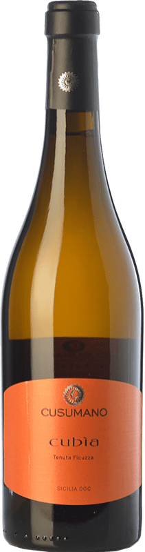17,95 € Envoi gratuit | Vin Blanc Cusumano Cubìa I.G.T. Terre Siciliane Sicile Italie Inzolia Bouteille 75 cl