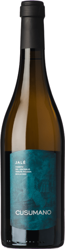 16,95 € Kostenloser Versand | Weißwein Cusumano Jalé I.G.T. Terre Siciliane Sizilien Italien Chardonnay Flasche 75 cl