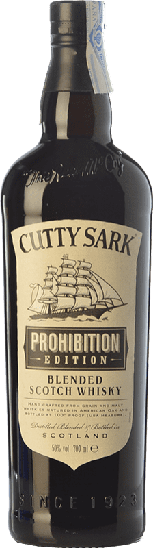 27,95 € Envoi gratuit | Whisky Blend Cutty Sark Prohibition Ecosse Royaume-Uni Bouteille 70 cl