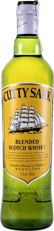 16,95 € 免费送货 | 威士忌混合 Cutty Sark 苏格兰 英国 瓶子 70 cl