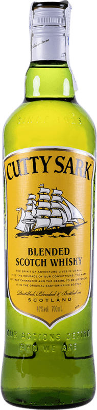 16,95 € Envio grátis | Whisky Blended Cutty Sark Escócia Reino Unido 70 cl