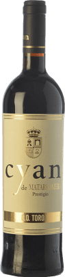 36,95 € Free Shipping | Red wine Cyan Prestigio Aged D.O. Toro Castilla y León Spain Tinta de Toro Bottle 75 cl