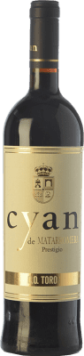 34,95 € Free Shipping | Red wine Cyan Prestigio Aged D.O. Toro Castilla y León Spain Tinta de Toro Bottle 75 cl