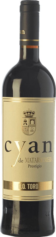 36,95 € Free Shipping | Red wine Cyan Prestigio Aged D.O. Toro Castilla y León Spain Tinta de Toro Bottle 75 cl