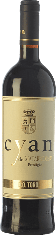 27,95 € 免费送货 | 红葡萄酒 Cyan Prestigio Crianza — 陈酿 D.O. Toro 卡斯蒂利亚莱昂 西班牙 Tinta de Toro 75 cl