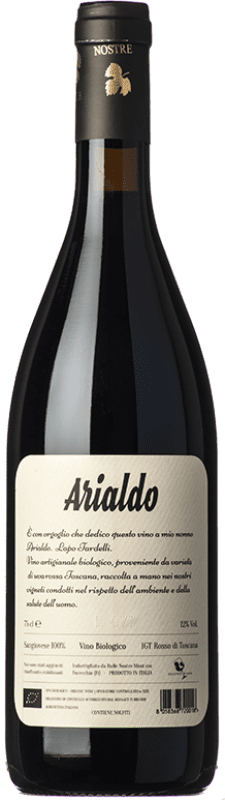 11,95 € Free Shipping | Red Wine Dalle Nostre Mani Arialdo I.G.T. Toscana Tuscany Italy Sangiovese Eco — Organic Bottle 75 cl