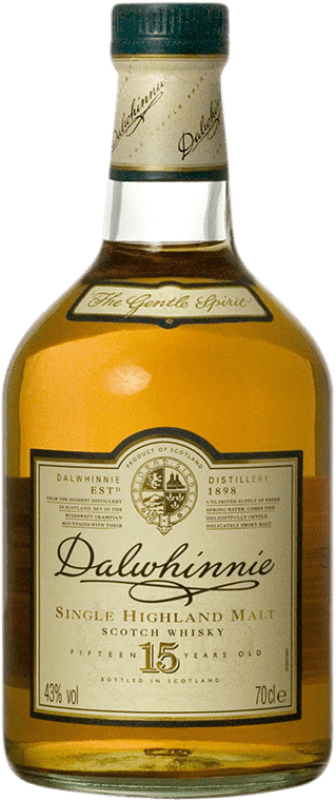 59,95 € Envoi gratuit | Single Malt Whisky Dalwhinnie Highlands Royaume-Uni 15 Ans Bouteille 70 cl