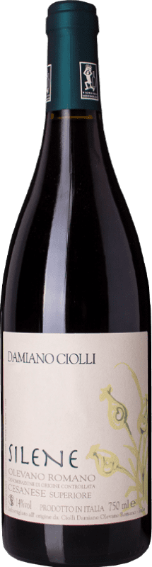 19,95 € Spedizione Gratuita | Vino rosso Damiano Ciolli Silene D.O.C. Cesanese di Olevano Romano Lazio Italia Cesanese, Cesanese di Affile Bottiglia 75 cl