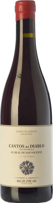 94,95 € Free Shipping | Red wine Landi Cantos del Diablo Crianza D.O. Méntrida Castilla la Mancha Spain Grenache Bottle 75 cl