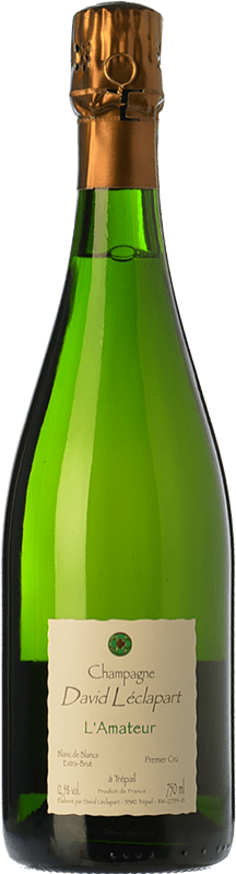 4 466,95 € Kostenloser Versand | Weißer Sekt David Léclapart L'Amateur Jung A.O.C. Champagne Champagner Frankreich Chardonnay Eco — Biologisch 75 cl