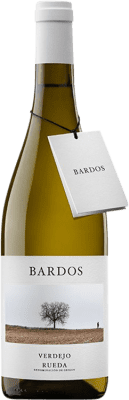8,95 € Envío gratis | Vino blanco Vintae Bardos Ars Romántica Joven D.O. Rueda Castilla y León España Verdejo Botella 75 cl