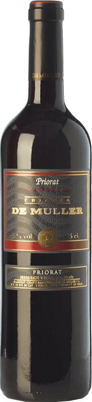 13,95 € 免费送货 | 红酒 De Muller Legítim de Muller 岁 D.O.Ca. Priorat 加泰罗尼亚 西班牙 Merlot, Syrah, Grenache, Carignan 瓶子 75 cl