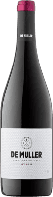 10,95 € Spedizione Gratuita | Vino rosso De Muller Giovane D.O. Tarragona Catalogna Spagna Syrah Bottiglia 75 cl