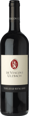 18,95 € Kostenloser Versand | Rotwein Vescovi Ulzbach D.O.C. Teroldego Rotaliano Trentino Italien Teroldego Flasche 75 cl