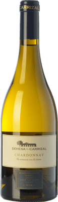 25,95 € Envío gratis | Vino blanco Dehesa del Carrizal Crianza D.O.P. Vino de Pago Dehesa del Carrizal Castilla la Mancha España Chardonnay Botella 75 cl