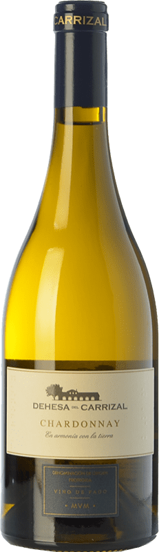 12,95 € Spedizione Gratuita | Vino bianco Dehesa del Carrizal Crianza D.O.P. Vino de Pago Dehesa del Carrizal Castilla-La Mancha Spagna Chardonnay Bottiglia 75 cl