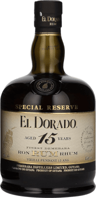 63,95 € Envoi gratuit | Rhum Demerara El Dorado Guyane 15 Ans 70 cl