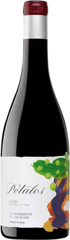 19,95 € Envio grátis | Vinho Tinto Descendientes J. Palacios Pétalos Jovem D.O. Bierzo Castela e Leão Espanha Garnacha — Grenache, Mencía Garrafa 75 cl