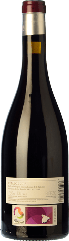 18,95 € Free Shipping | Red wine Descendientes J. Palacios Pétalos Joven D.O. Bierzo Castilla y León Spain Mencía, Grenache Tintorera Bottle 75 cl