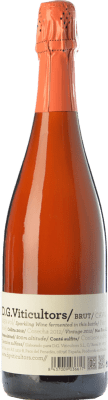 19,95 € Free Shipping | Rosé sparkling DG Rosé Brut Reserve D.O. Cava Catalonia Spain Pinot Black Bottle 75 cl