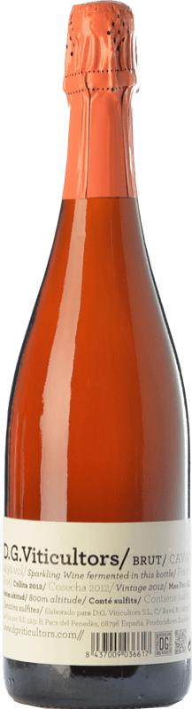 19,95 € Envio grátis | Espumante rosé DG Rosé Brut Reserva D.O. Cava Catalunha Espanha Pinot Preto Garrafa 75 cl