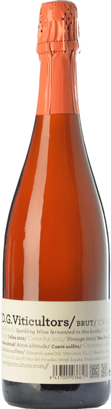 19,95 € Kostenloser Versand | Rosé Sekt DG Rosé Brut Reserve D.O. Cava Katalonien Spanien Spätburgunder Flasche 75 cl