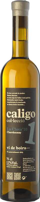 59,95 € Envio grátis | Vinho doce DG Caligo Col·lecció 1 Ch La Clota D.O. Penedès Catalunha Espanha Chardonnay Garrafa 75 cl