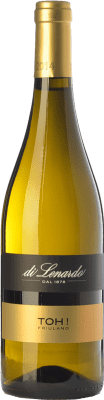 12,95 € Spedizione Gratuita | Vino bianco Lenardo Toh! D.O.C. Friuli Grave Friuli-Venezia Giulia Italia Friulano Bottiglia 75 cl