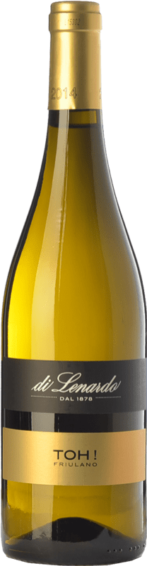 12,95 € Envío gratis | Vino blanco Lenardo Toh! D.O.C. Friuli Grave Friuli-Venezia Giulia Italia Friulano Botella 75 cl
