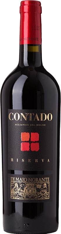 14,95 € Бесплатная доставка | Красное вино Majo Norante Contado D.O.C. Molise Молизе Италия Aglianico бутылка 75 cl