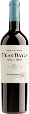 10,95 € 送料無料 | 赤ワイン Díaz Bayo Nuestro オーク D.O. Ribera del Duero カスティーリャ・イ・レオン スペイン Tempranillo — テンプラニーリョ 75 cl
