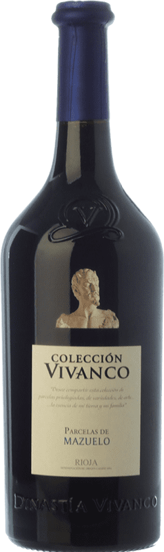 47,95 € Бесплатная доставка | Красное вино Vivanco Colección Parcelas старения D.O.Ca. Rioja Ла-Риоха Испания Mazuelo бутылка 75 cl