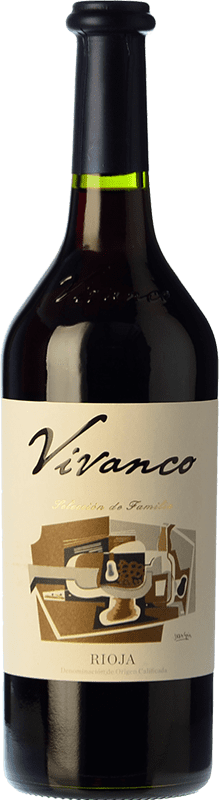 18,95 € Free Shipping | Red wine Vivanco Reserve D.O.Ca. Rioja The Rioja Spain Tempranillo, Graciano Bottle 75 cl